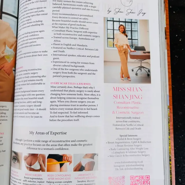 Dr Shan Shan Jing Featured in Life Magazines: The Beauty of Beginning Again